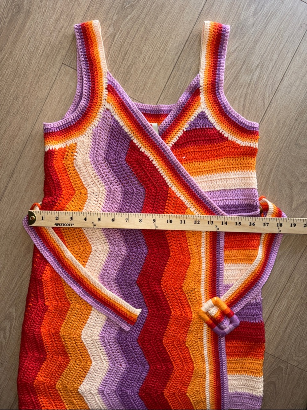 FARM Rio for Anthropologie Crochet Mini Dress Size XS - Picture 15 of 16